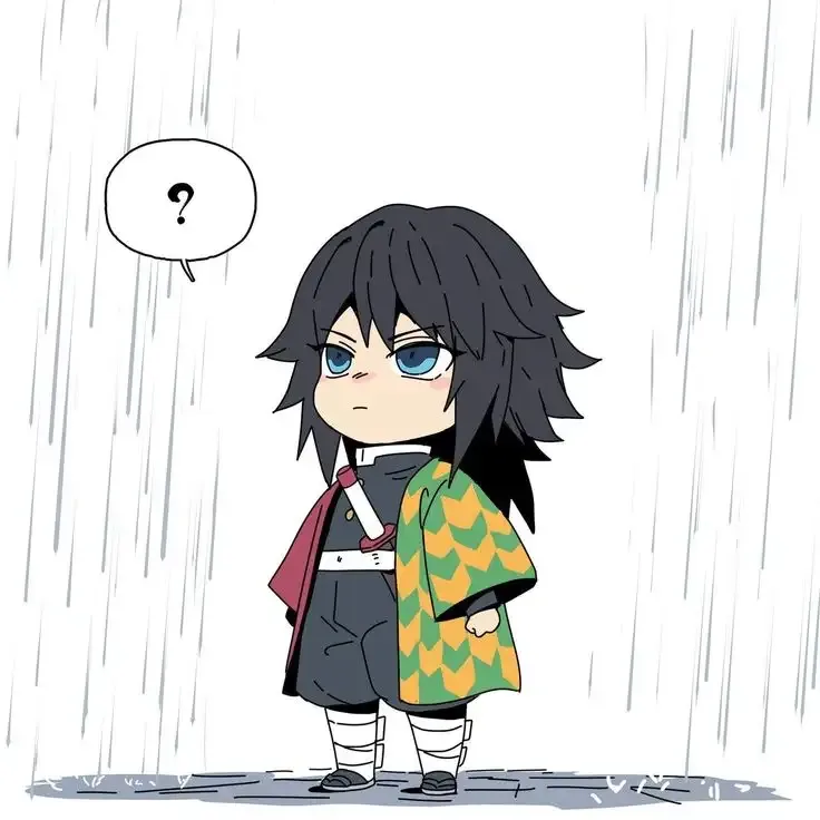 Ảnh Tomioka Giyuu chibi cute nhất 6