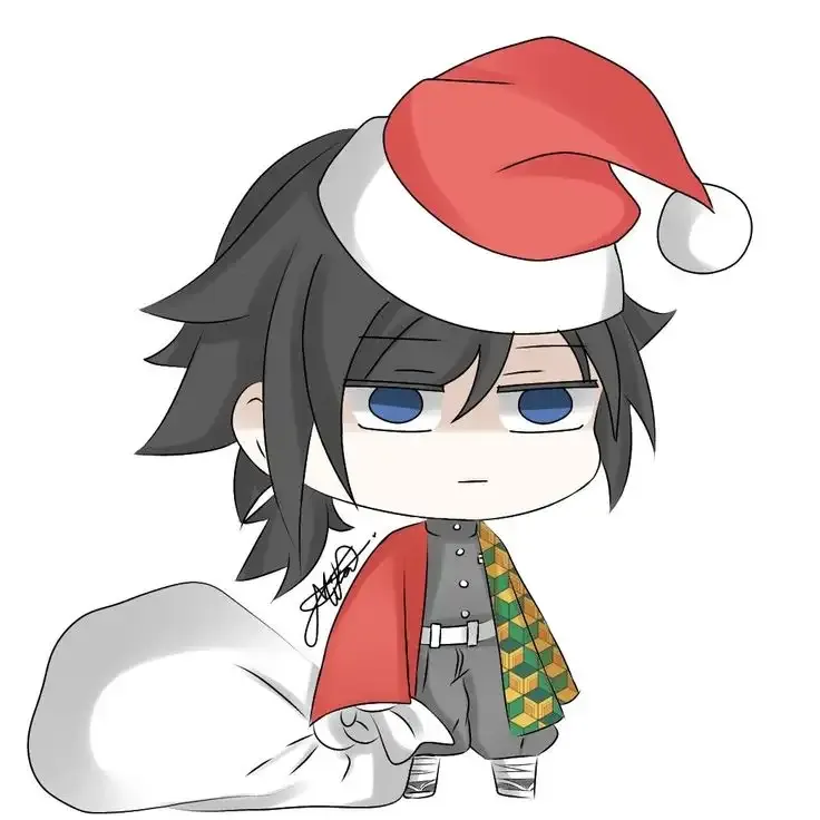 Ảnh Tomioka Giyuu chibi cute nhất 9