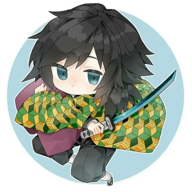 Ảnh Tomioka Giyuu chibi cute nhất 13