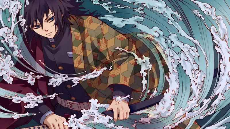 Ảnh Tomioka Giyuu ngầu độc đáo 15