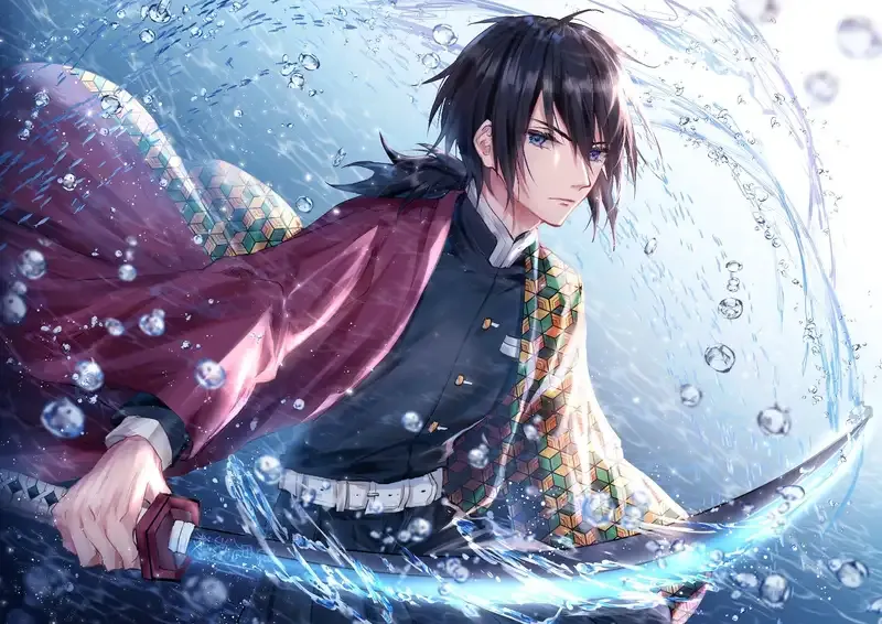 Ảnh Tomioka Giyuu ngầu độc đáo 18
