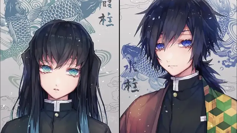 Ảnh Tomioka Giyuu ngầu độc đáo 33