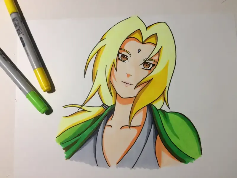 Bộ sưu tập ảnh Tsunade cute 3
