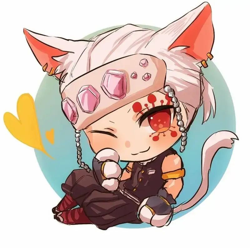 Ảnh Uzui Tengen chibi đáng yêu 1