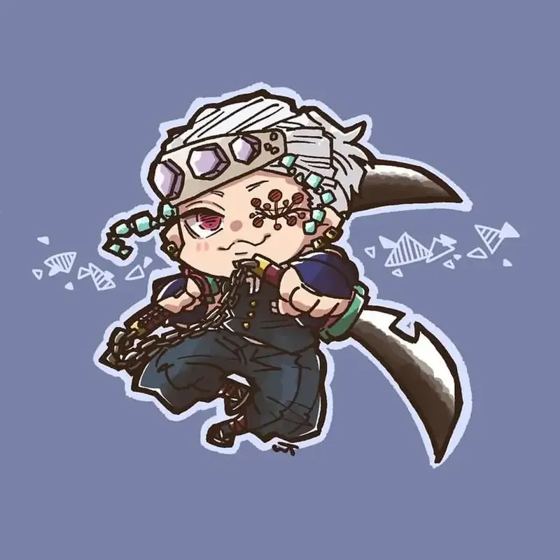 Ảnh Uzui Tengen chibi đáng yêu 2