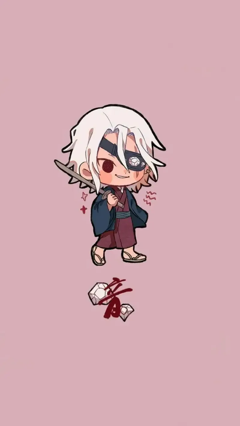 Ảnh Uzui Tengen chibi đáng yêu 3
