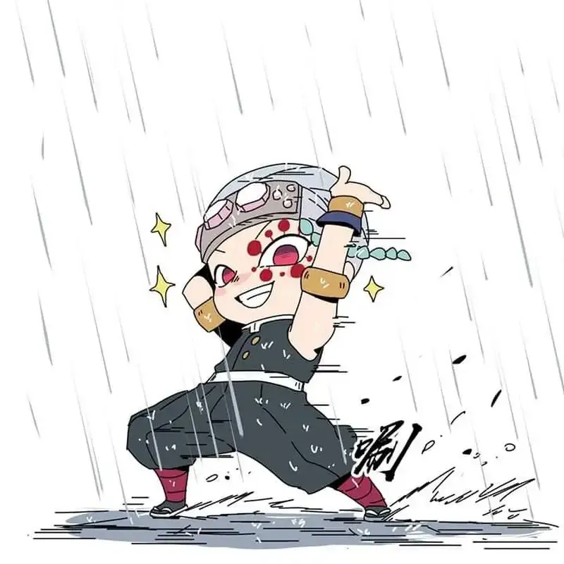 Ảnh Uzui Tengen chibi đáng yêu 5