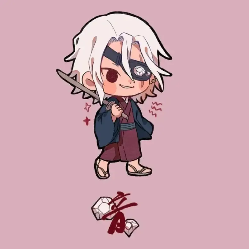 Ảnh Uzui Tengen chibi đáng yêu 9
