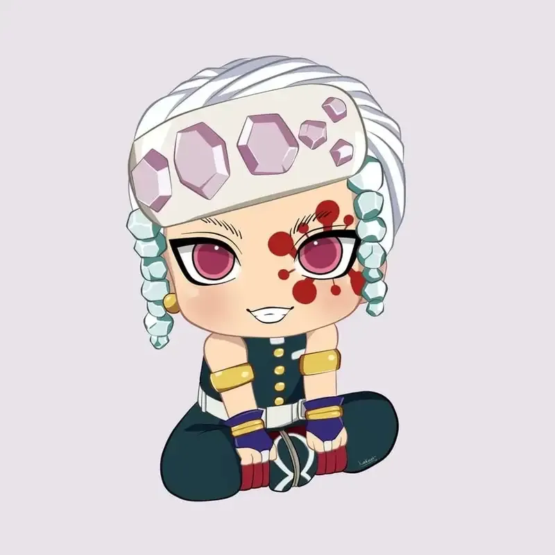 Ảnh Uzui Tengen chibi đáng yêu 12