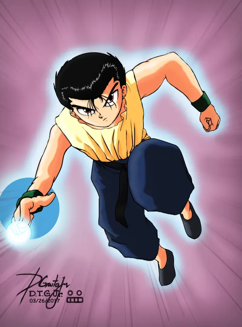 Hình ảnh nhân vật Yusuke Urameshi 16