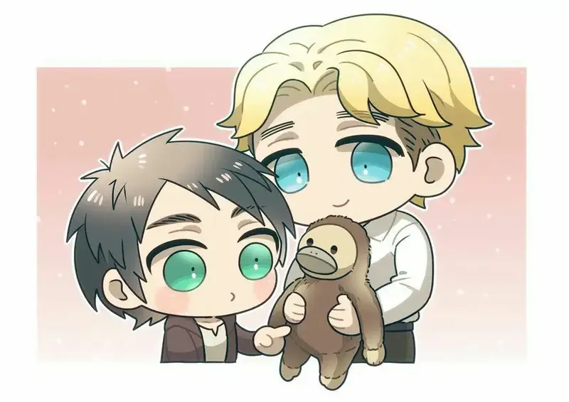 Hình ảnh Zeke Yeager chibi 1