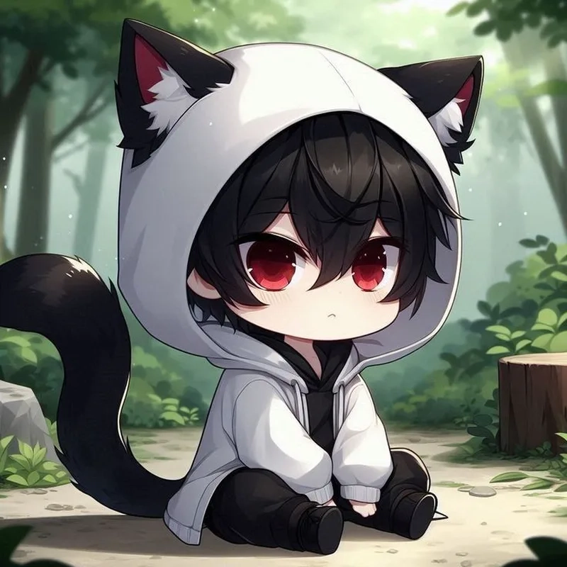 Hình anime chibi cute nam sẽ làm bừng sáng không gian của bạn