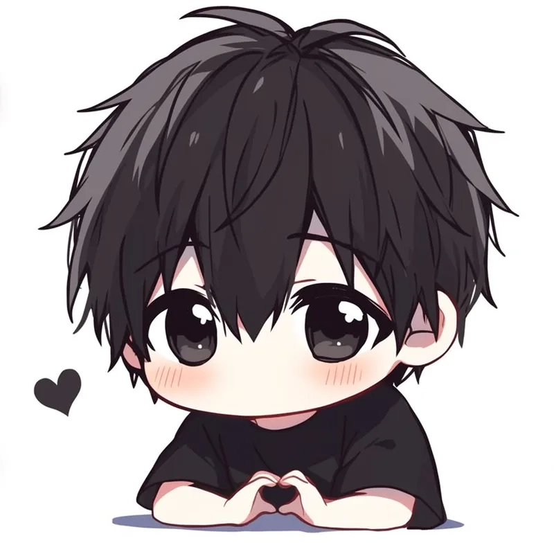 Ảnh anime chibi cute nam là sự kết hợp hoàn hảo của dễ thương và lạnh lùng