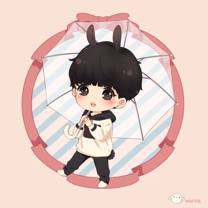 Chọn ngay avatar cute nam chibi cực chất