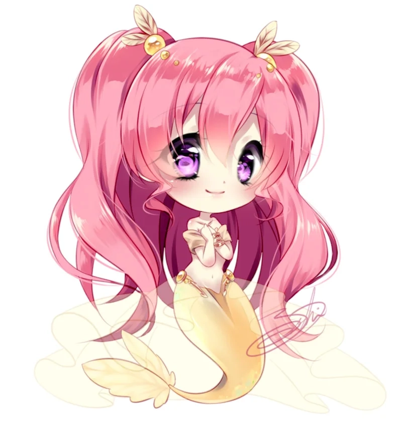 Dễ vẽ và đáng yêu với hình ảnh chibi nữ cute đơn giản