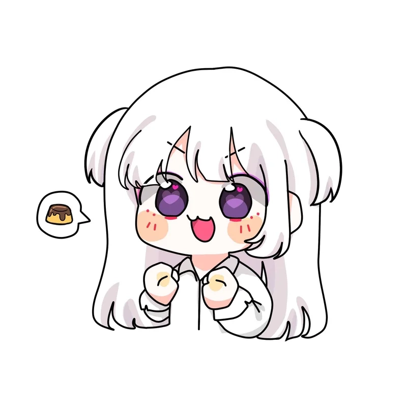 Xinh xắn và dễ thương với ảnh chibi nữ cute