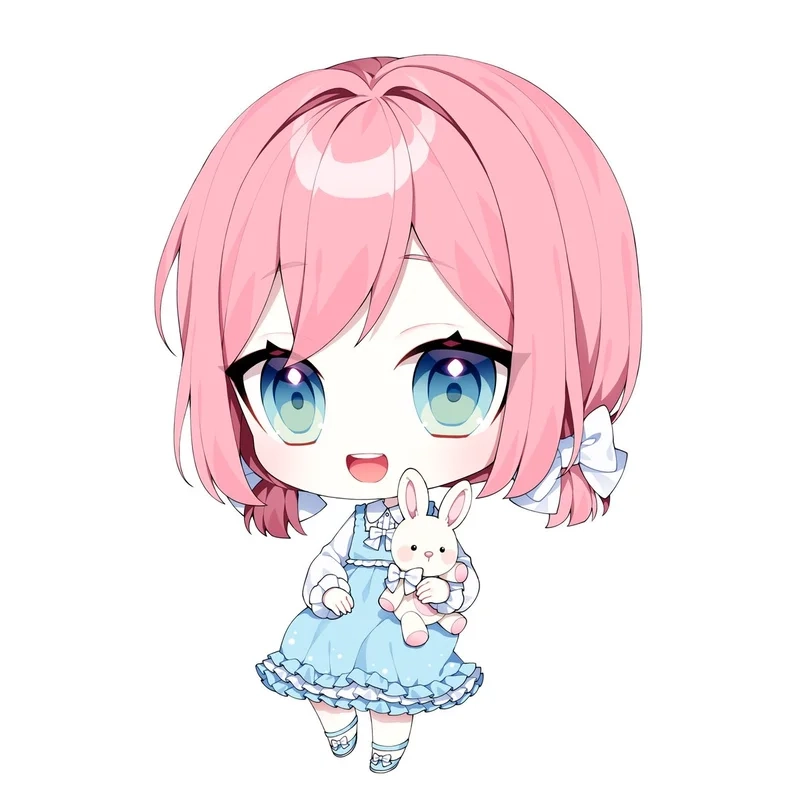 Đắm chìm trong ảnh anime nữ cute chibi đáng yêu