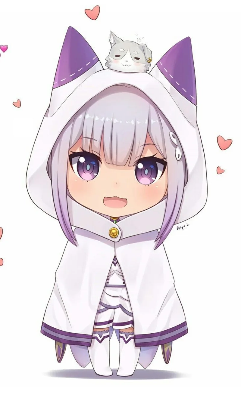 Đáng yêu nhưng man mác buồn với cute ảnh chibi buồn