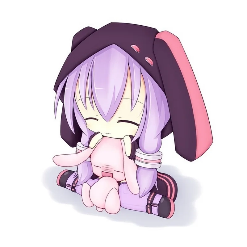 Đơn giản nhưng siêu xinh với ảnh chibi cute đơn giản
