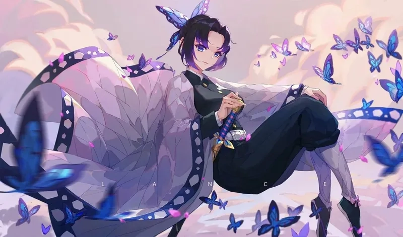 Hình ảnh anime shinobu sẽ khiến bạn không thể rời mắt