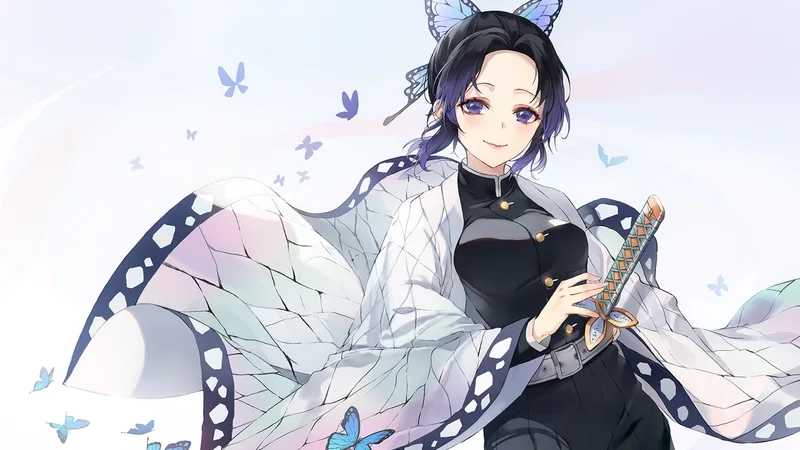 Hình ảnh shinobu cute đáng yêu chắc chắn sẽ làm bạn thích thú