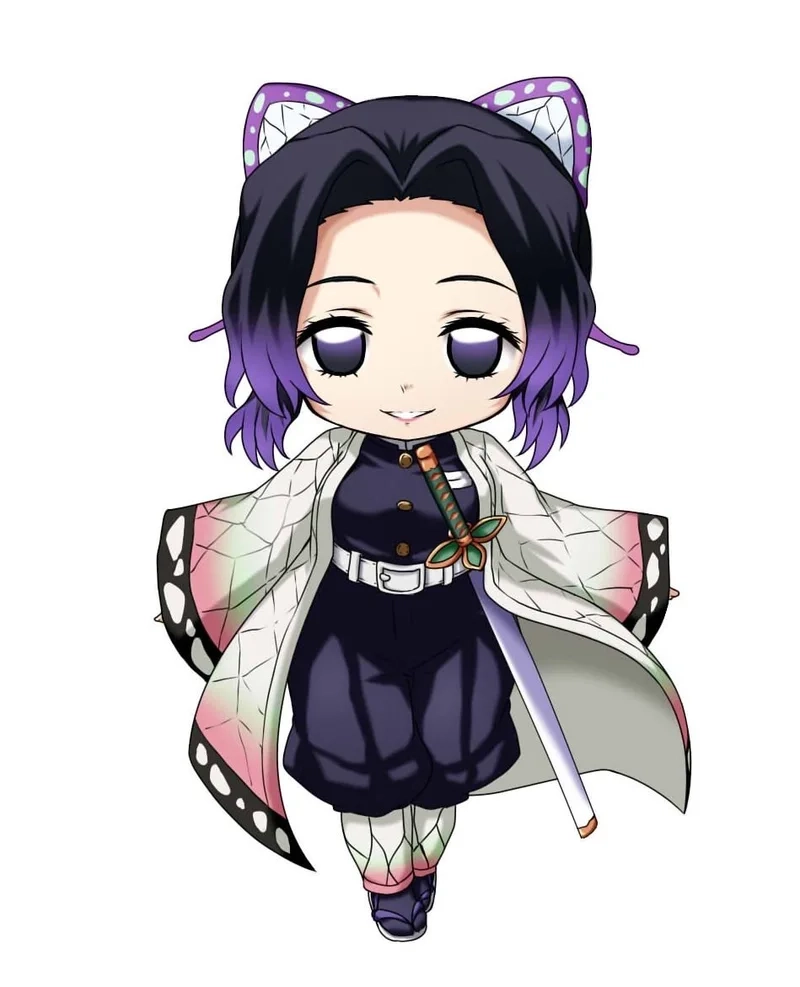 Ngắm nhìn ảnh shinobu chibi cute và cảm nhận sự dễ thương không thể cưỡng lại