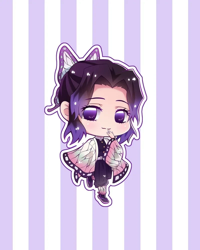 Shinobu chibi cute chắc chắn sẽ làm trái tim bạn tan chảy