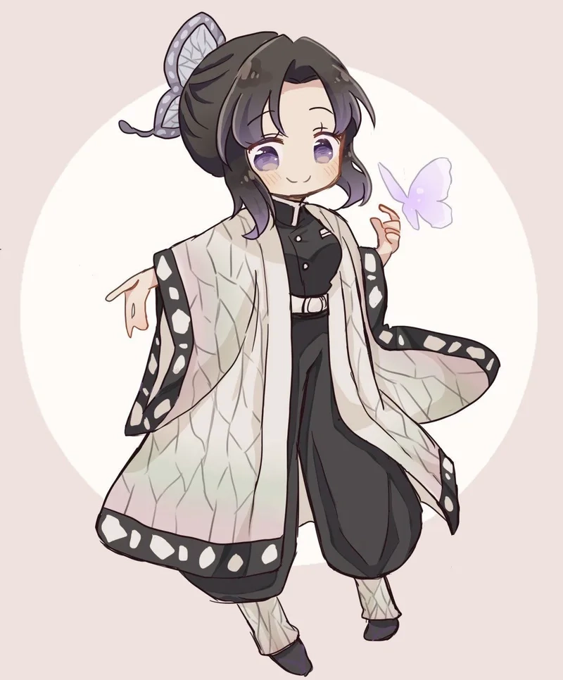 Kawaii shinobu chibi sẽ là lựa chọn tuyệt vời cho những fan yêu thích sự dễ thương