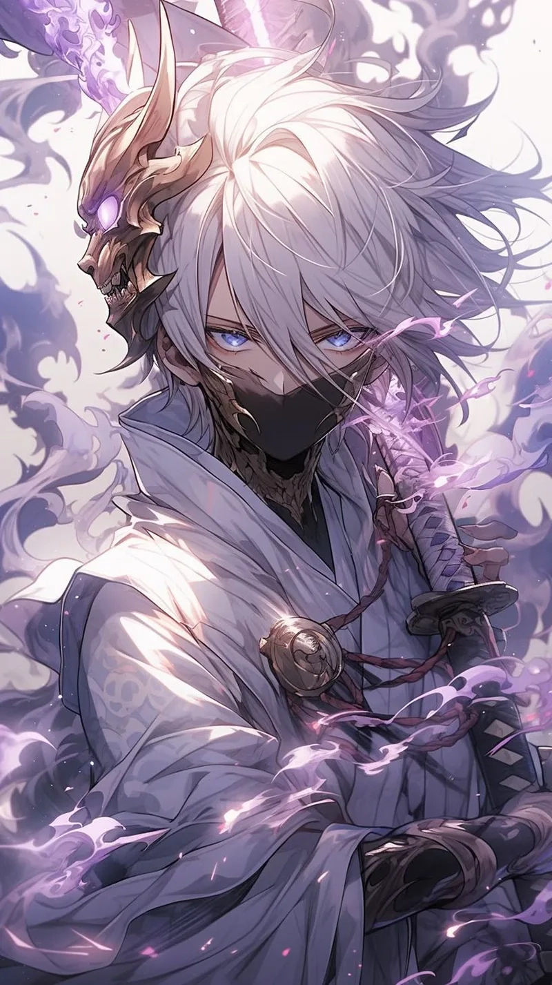 Kho hình nền anime ngầu lạnh lùng đầy bí ẩn