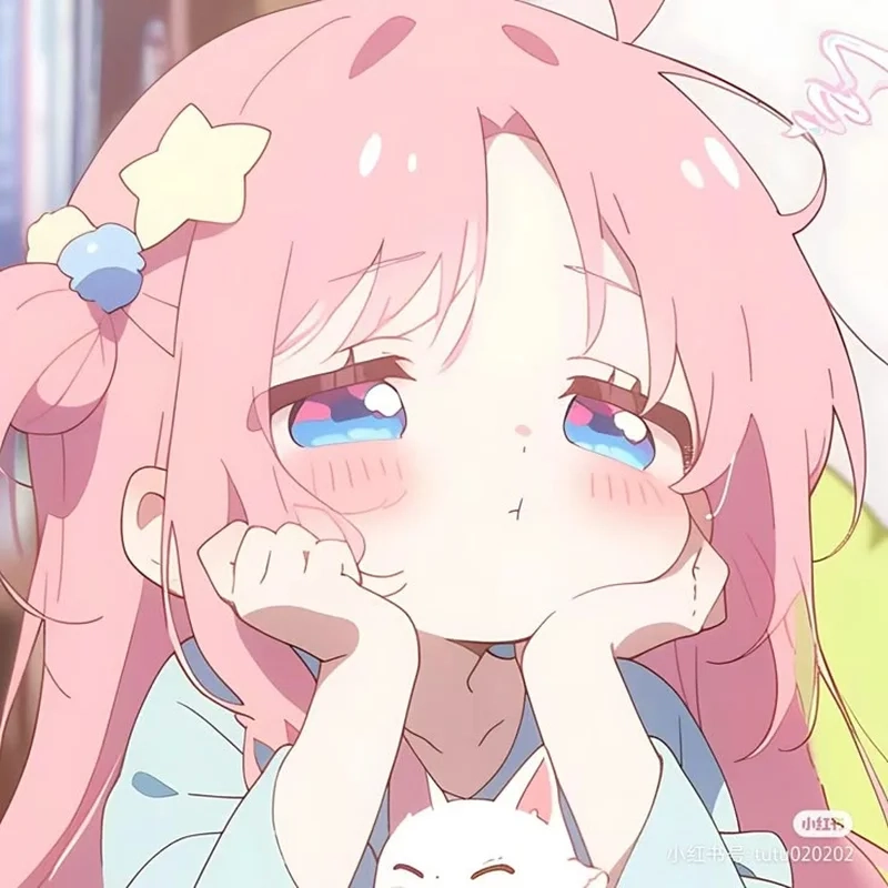 Hình nền anime nữ cute với phong cách dễ thương đầy quyến rũ