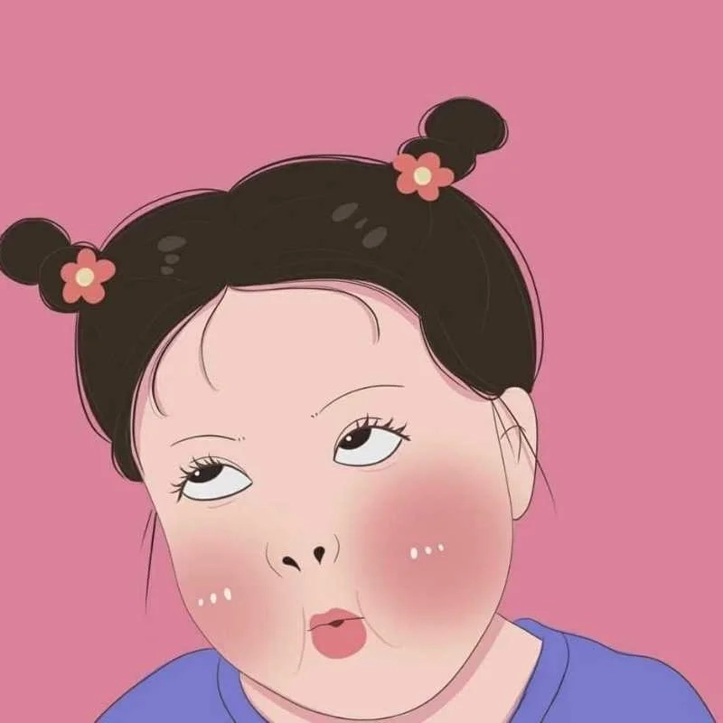 Bộ đôi đáng yêu với avatar đôi vô tri cute