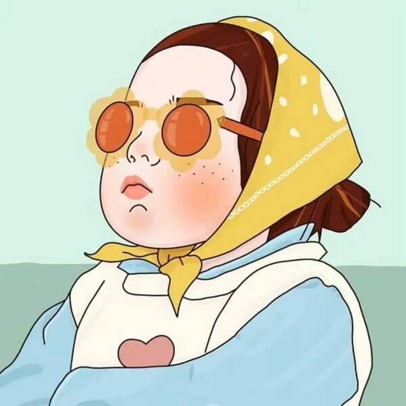 Phong cách cá tính với avatar vô tri ngầu nữ