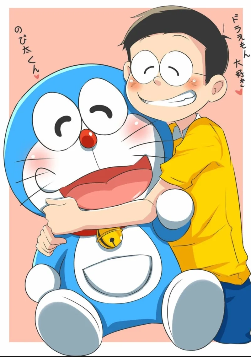 Tình bạn doraemon và nobita luôn là nguồn cảm hứng cho mọi người!