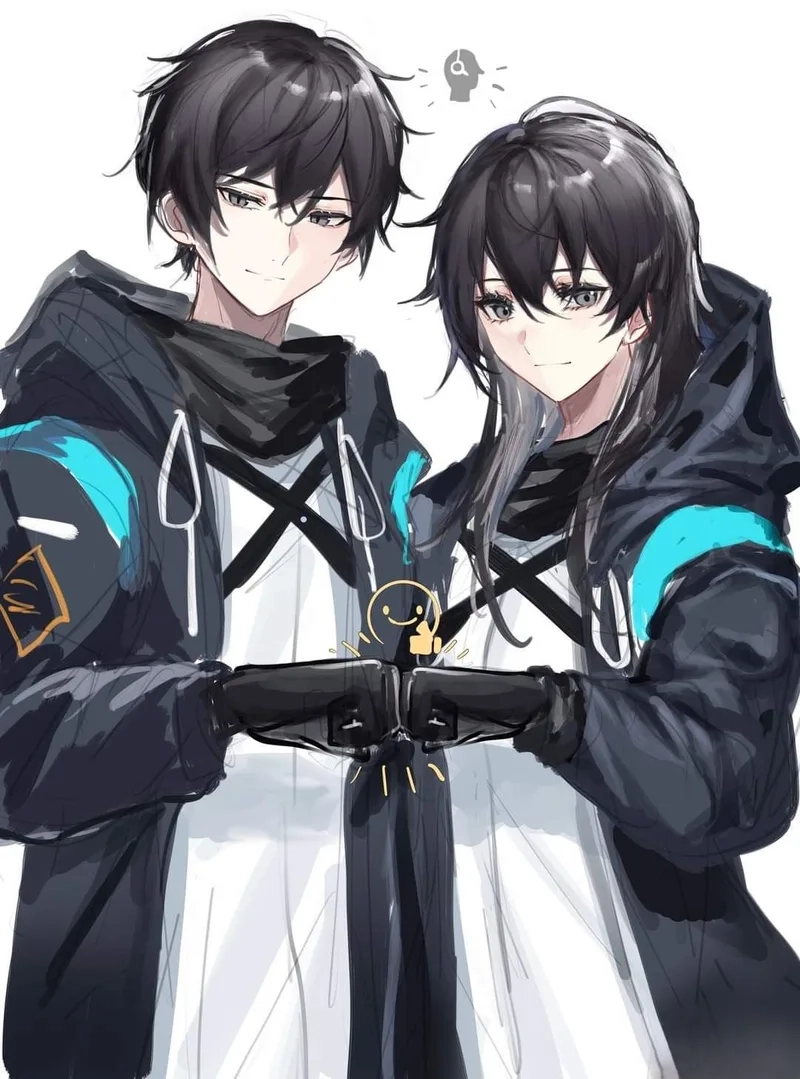 Đổi ngay hình ảnh cặp avatar đôi anime ngầu cực chất