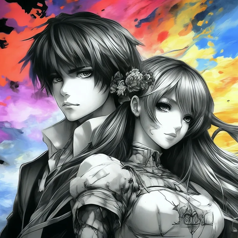 Tải ngay hình ảnh anime 2 người đẹp xuất sắc