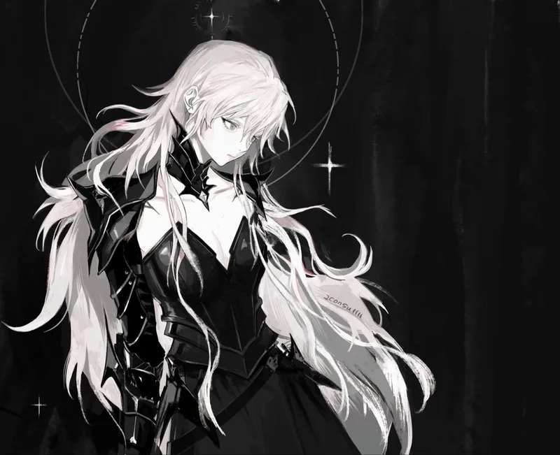 Bộ hình ảnh anime ngầu lòi nữ chất lừ, cực đẹp