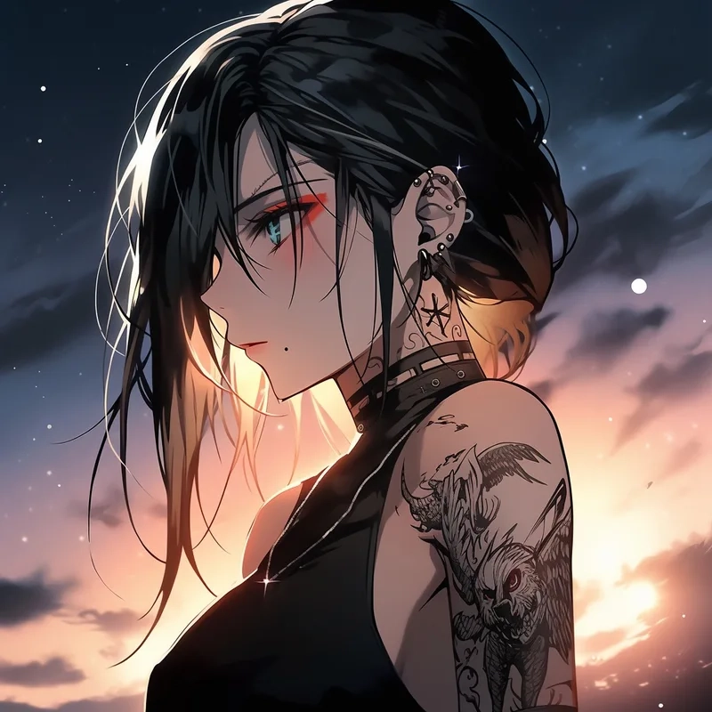 Bộ sưu tập hình ảnh ngầu anime nữ khiến bạn mê mẩn