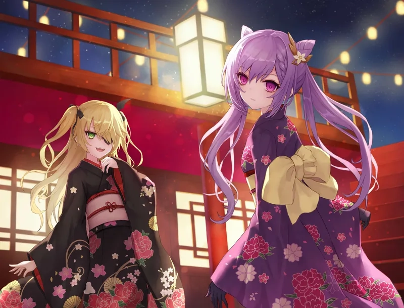 Đắm chìm trong ảnh 2 người anime cực đẹp