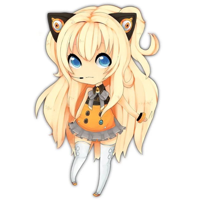Nhẹ nhàng và tinh tế với hình ảnh chibi cute đơn giản