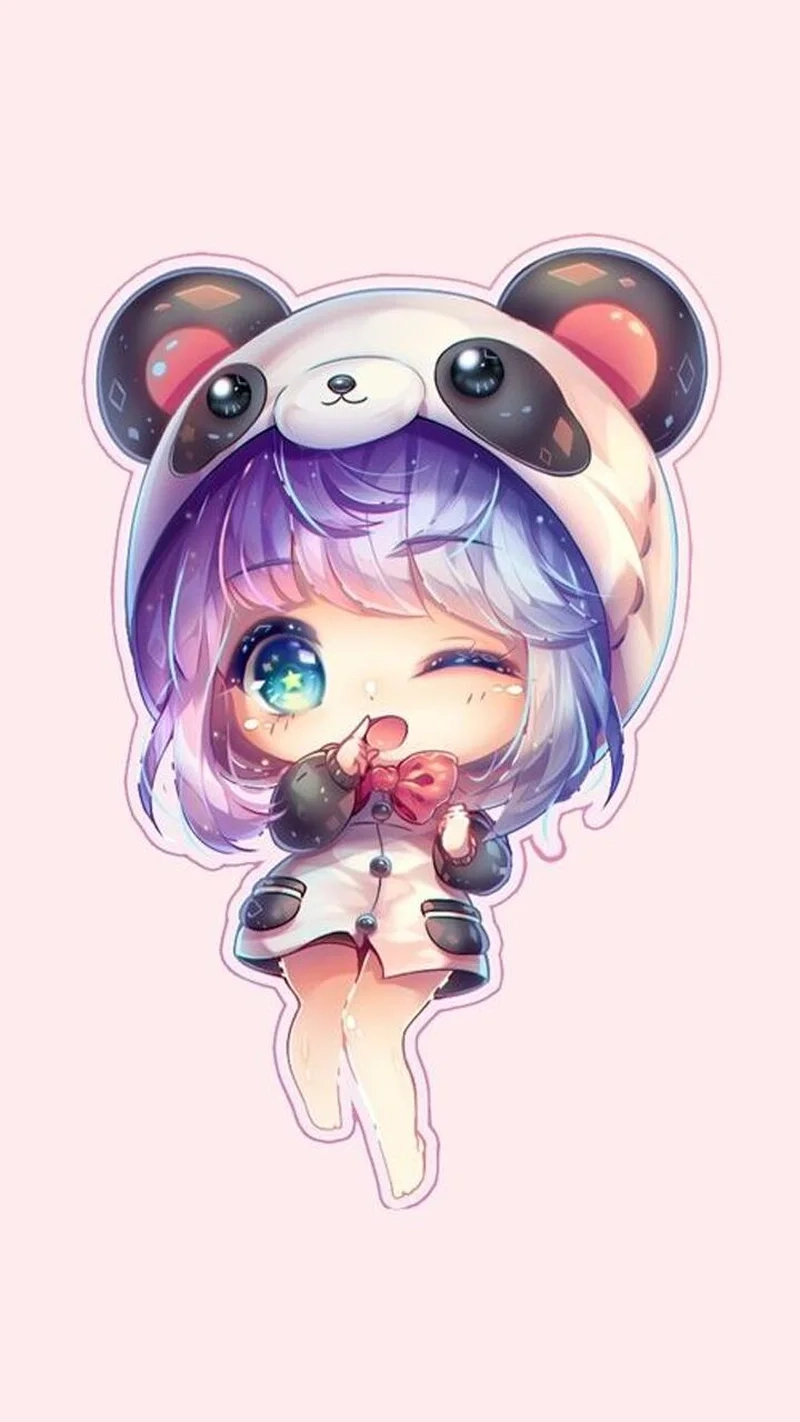 Dễ thương cùng hội bạn với hình ảnh chibi cute bạn thân