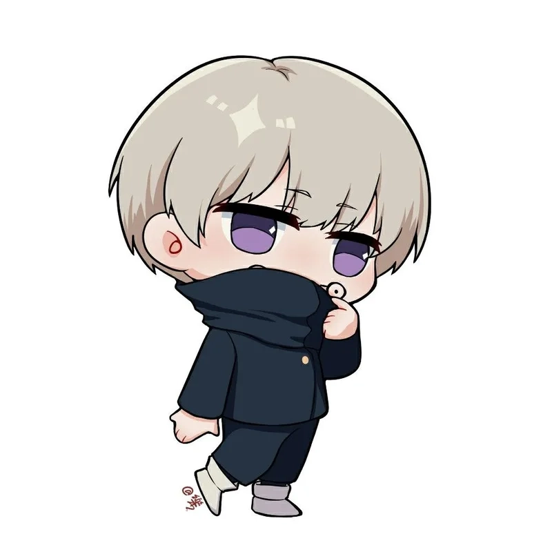 Cá tính mạnh mẽ với chibi nam ngầu