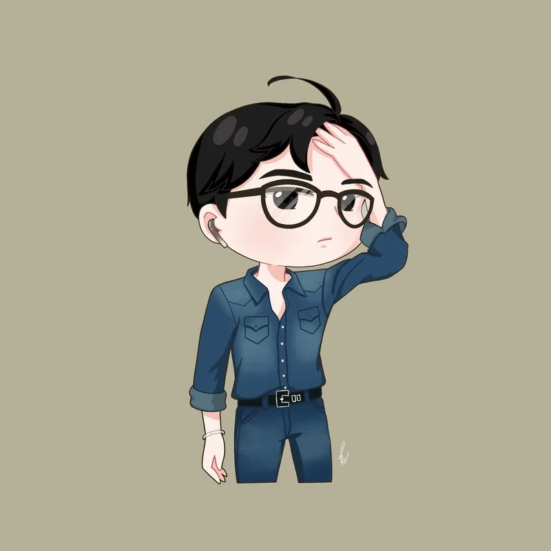 Chất lượng cao với ảnh chibi nam anime