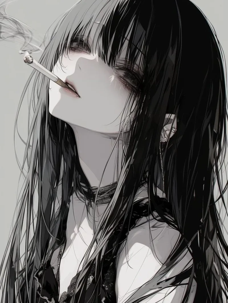 Chiêm ngưỡng hình nền ngầu anime nữ với phong cách độc đáo