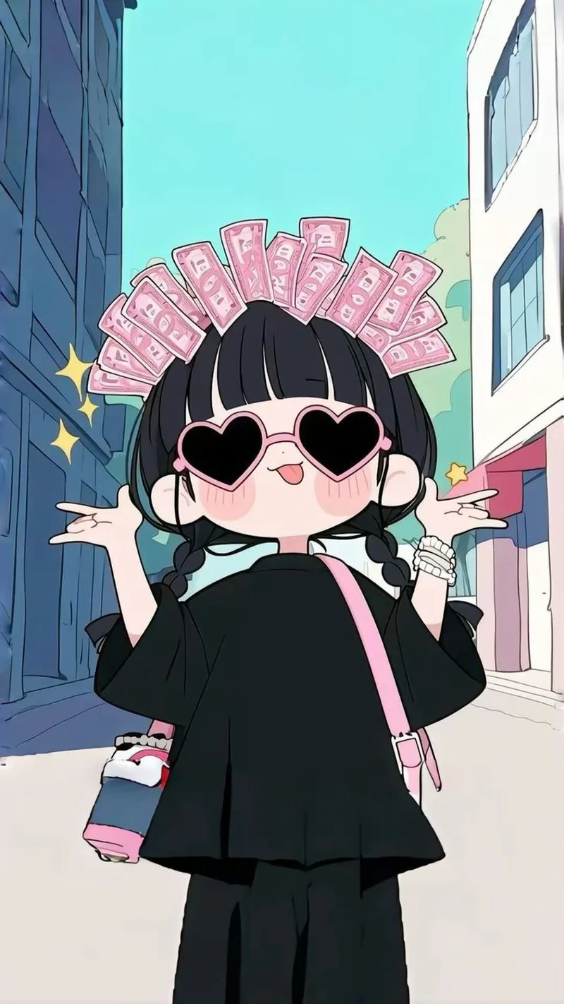 Hình nền anime cute dễ thương sẽ làm cho màn hình trở nên đáng yêu