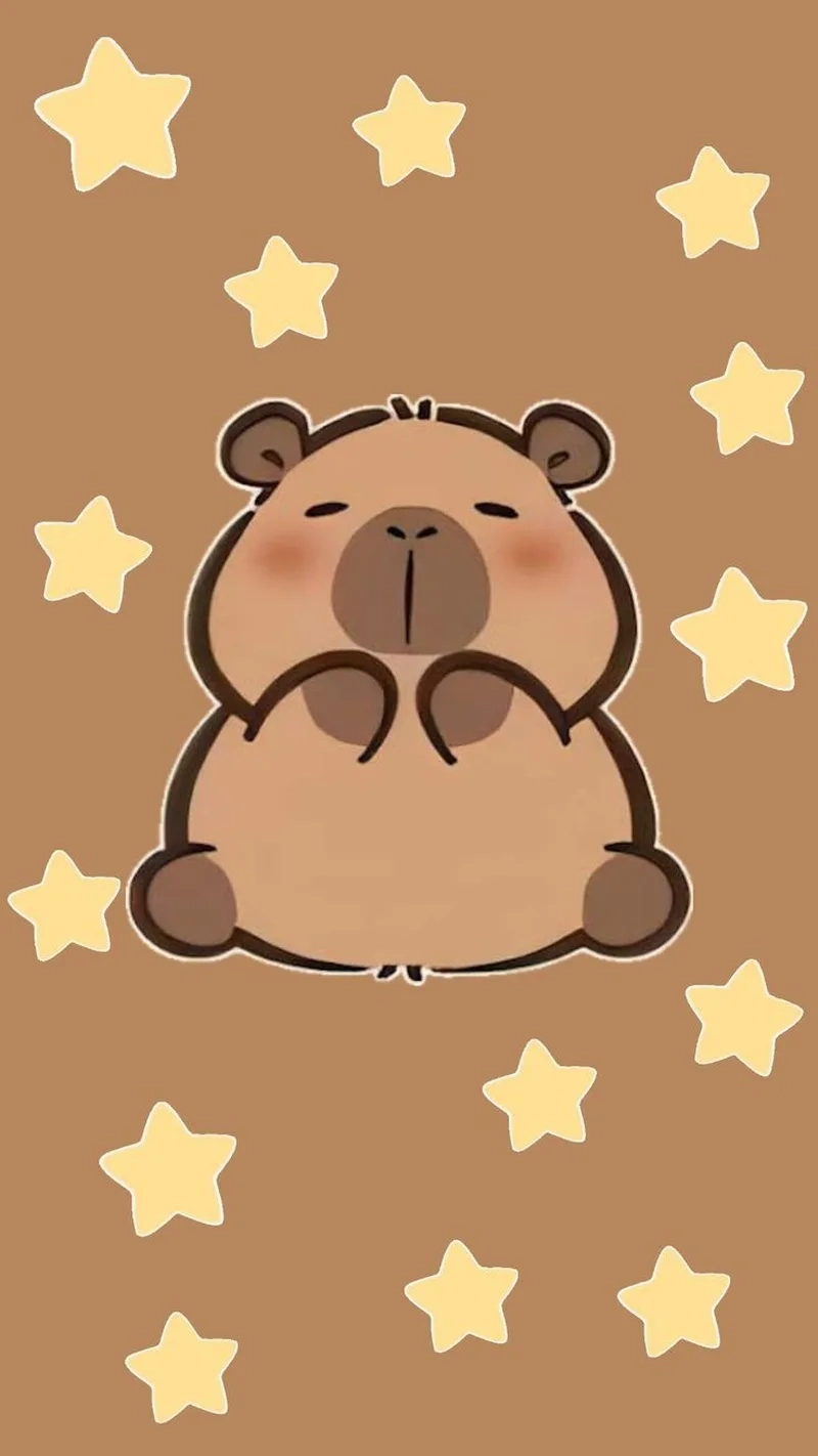 Sử dụng avatar hình nền capybara cute để làm nổi bật trang cá nhân của bạn