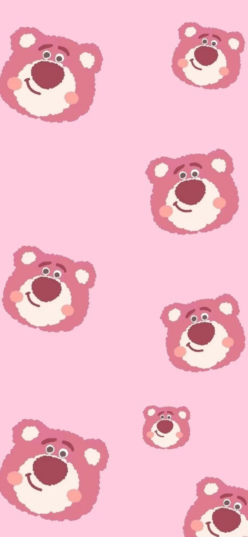 Hình nền gấu dâu cute sẽ tạo điểm nhấn dễ thương cho chiếc điện thoại của bạn