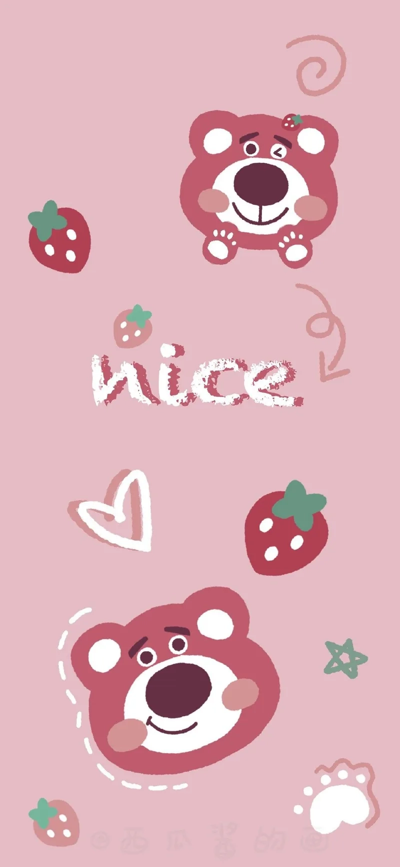 Hình nền đẹp cute gấu sẽ mang đến sự dễ thương cho không gian của bạn