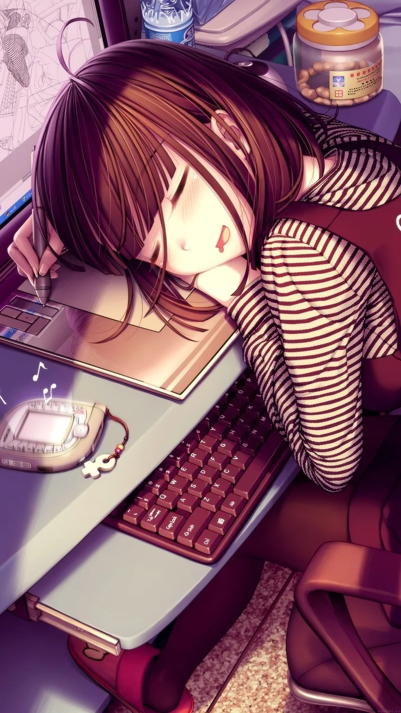 Thế giới hoạt hình dễ thương với hình nền điện thoại anime cute
