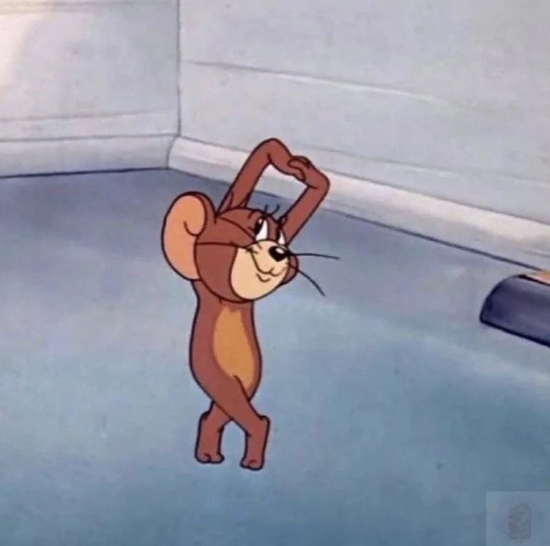 Jerry meme png là lựa chọn hoàn hảo để tải về và sử dụng làm hình nền