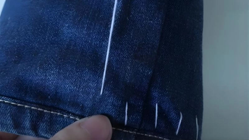 Tuyệt chiêu giấu nút thắt chỉ ngay từ mũi đầu